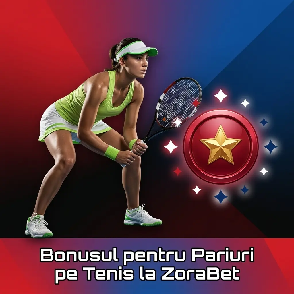 Bonus de bun venit ZoraBet 500% până la 15.700 RON pentru pariuri pe tenis