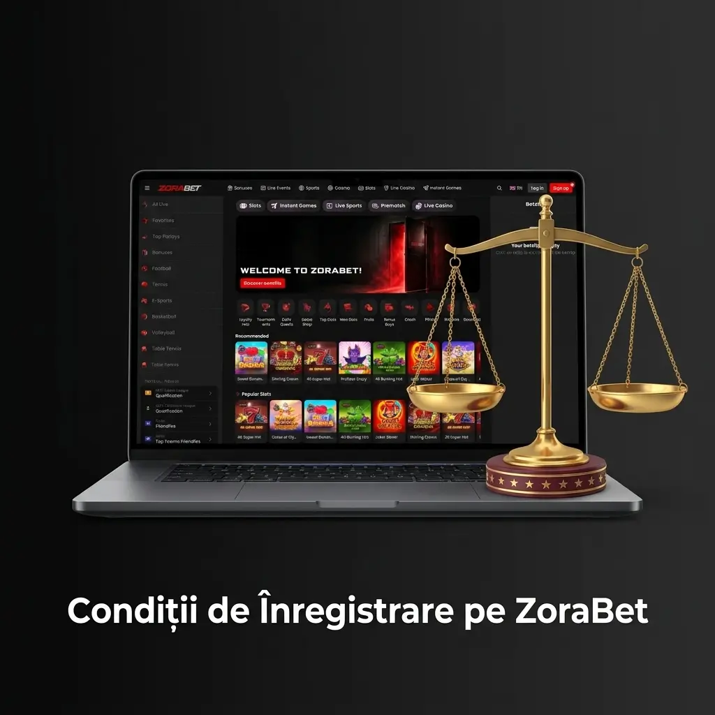 Condiții de înregistrare ZoraBet: vârstă minimă 18 ani, rezidență eligibilă, cont unic și verificare KYC