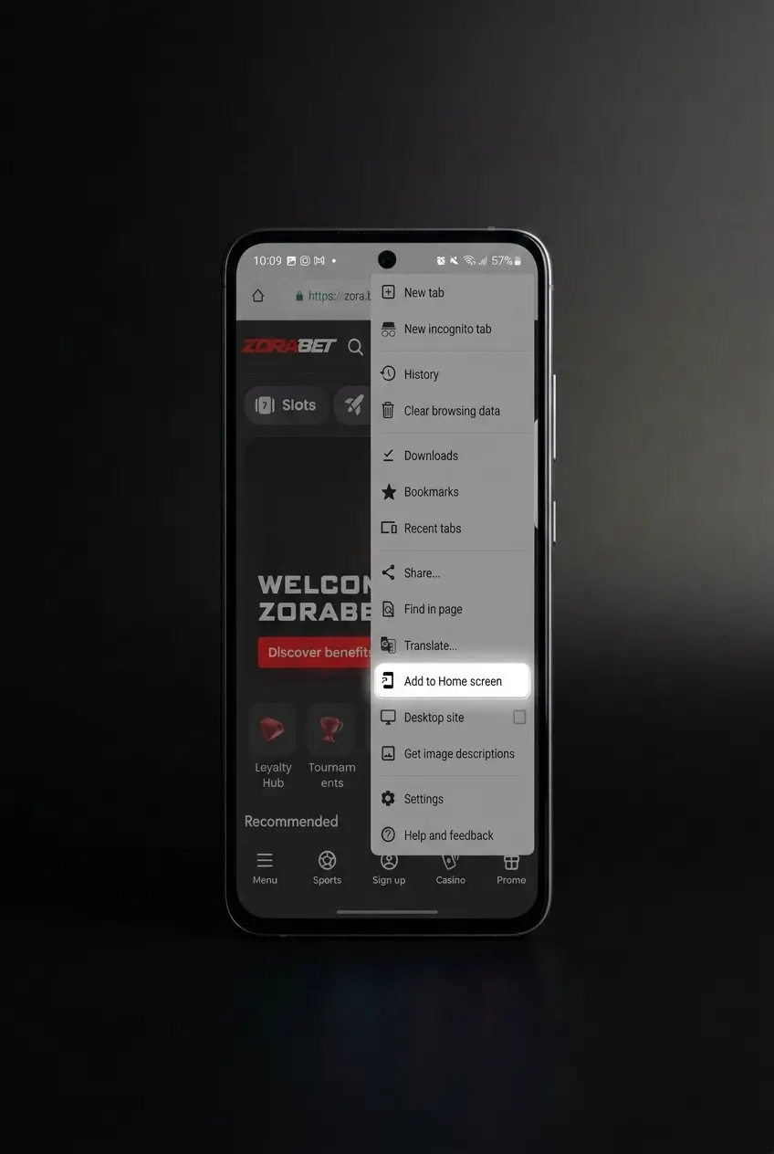 Ghid pas cu pas pentru descărcarea și instalarea aplicației ZoraBet APK pe Android