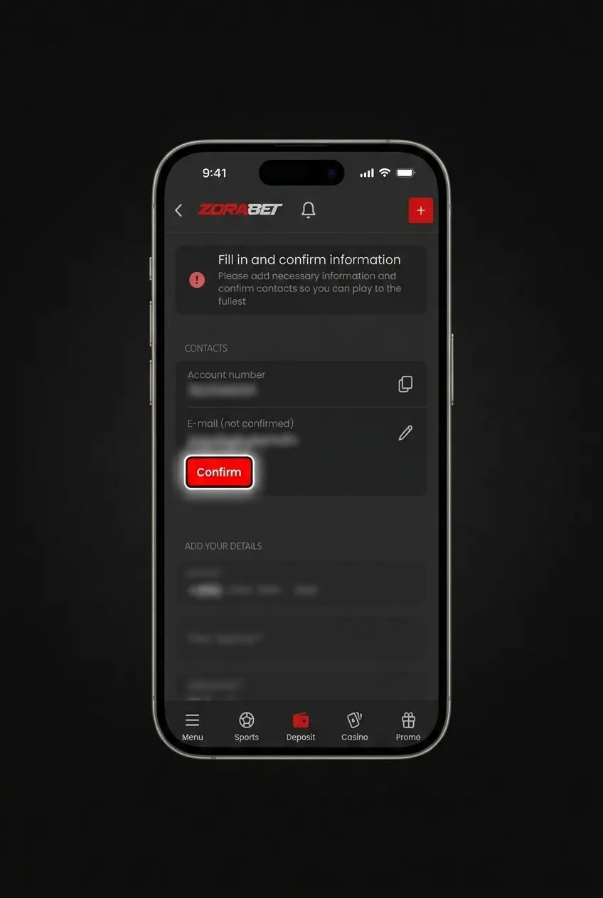 Pași pentru a începe să joci Live Casino la ZoraBet: înregistrare, verificare cont și acces mese live