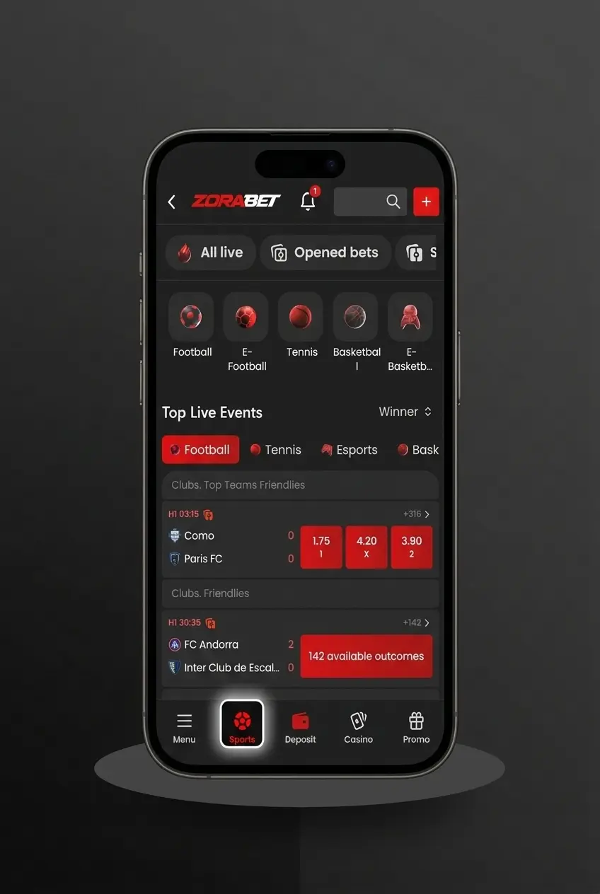 Ghid pas cu pas pentru a paria pe tenis la ZoraBet, de pe desktop sau mobil