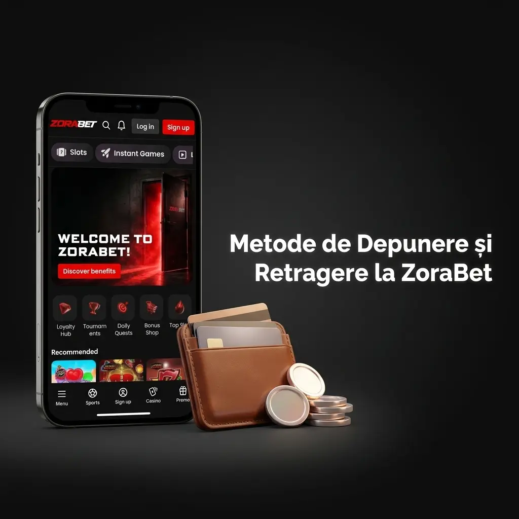 Metode de plată ZoraBet: Revolut, Visa, Mastercard, criptomonede și transfer bancar pentru depuneri și retrageri