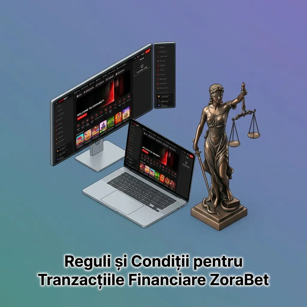 Reguli și condiții tranzacții financiare ZoraBet: KYC, retrageri, vârstă minimă 18 ani și rulaj bonusuri