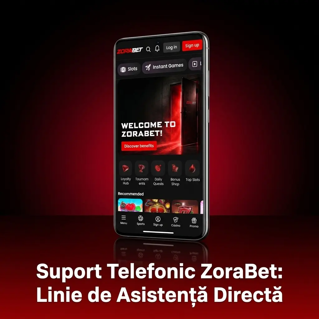 Suport telefonic ZoraBet România - linie de asistență directă pentru jucători, timp de așteptare sub 5 minute