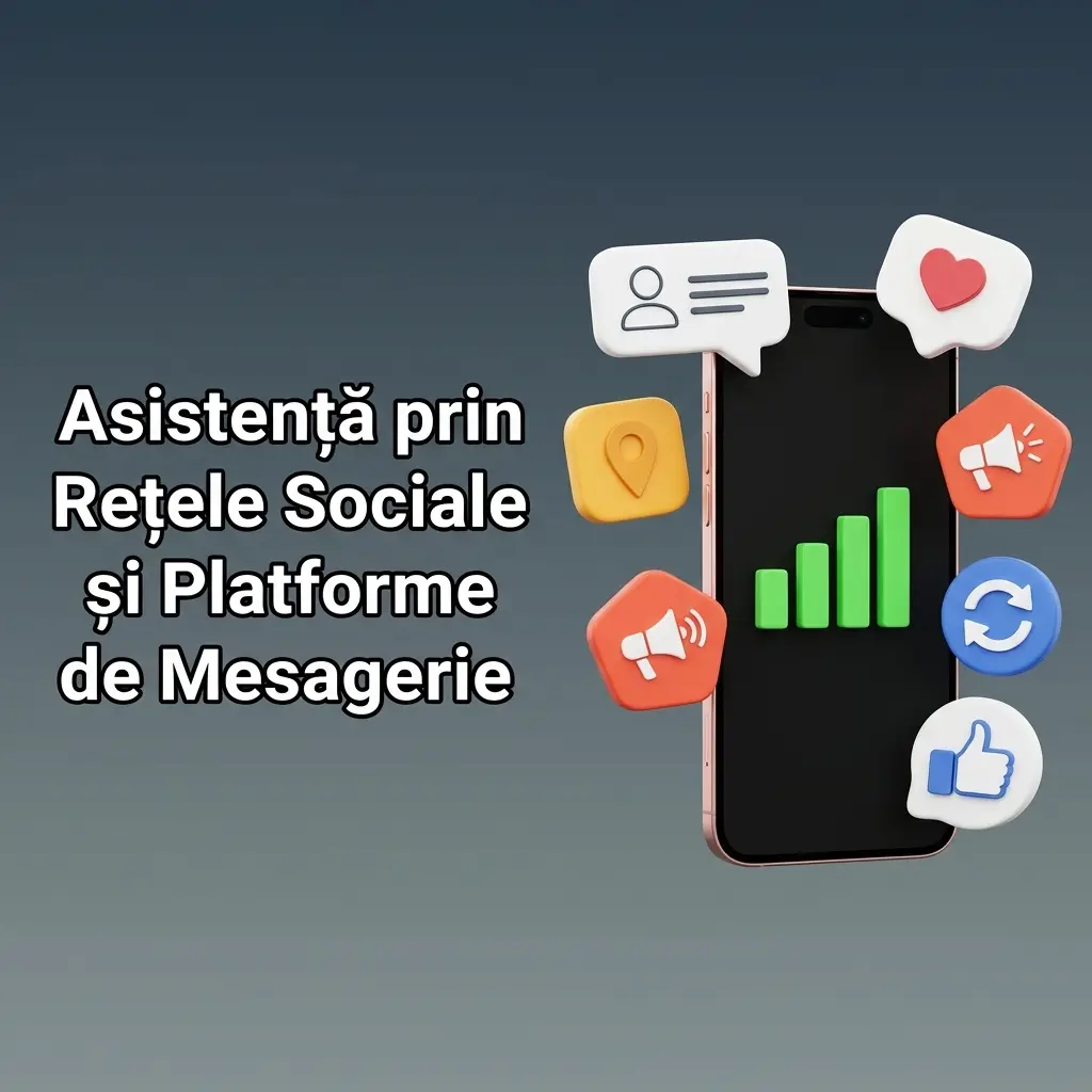 Asistență ZoraBet prin rețele sociale și mesagerie pentru întrebări generale, promoții și probleme minore