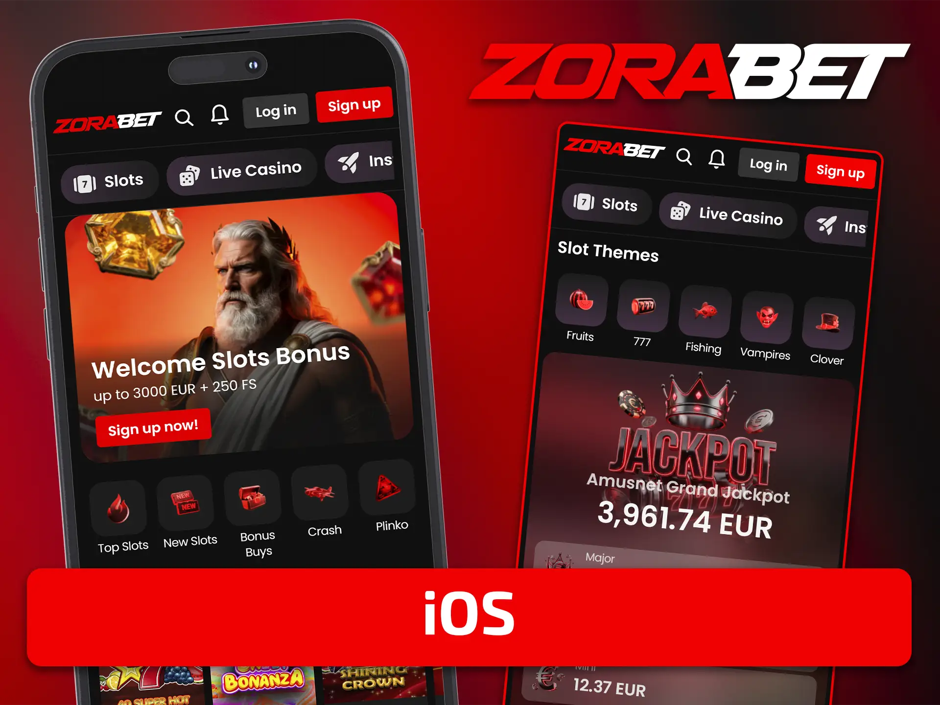 Configurează aplicația pentru iOS pe ZoraBet.