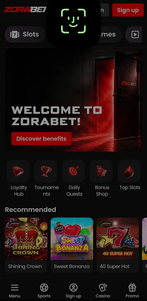 Acordați permisiunile necesare și confirmați instalarea aplicației ZoraBet pentru iOS.