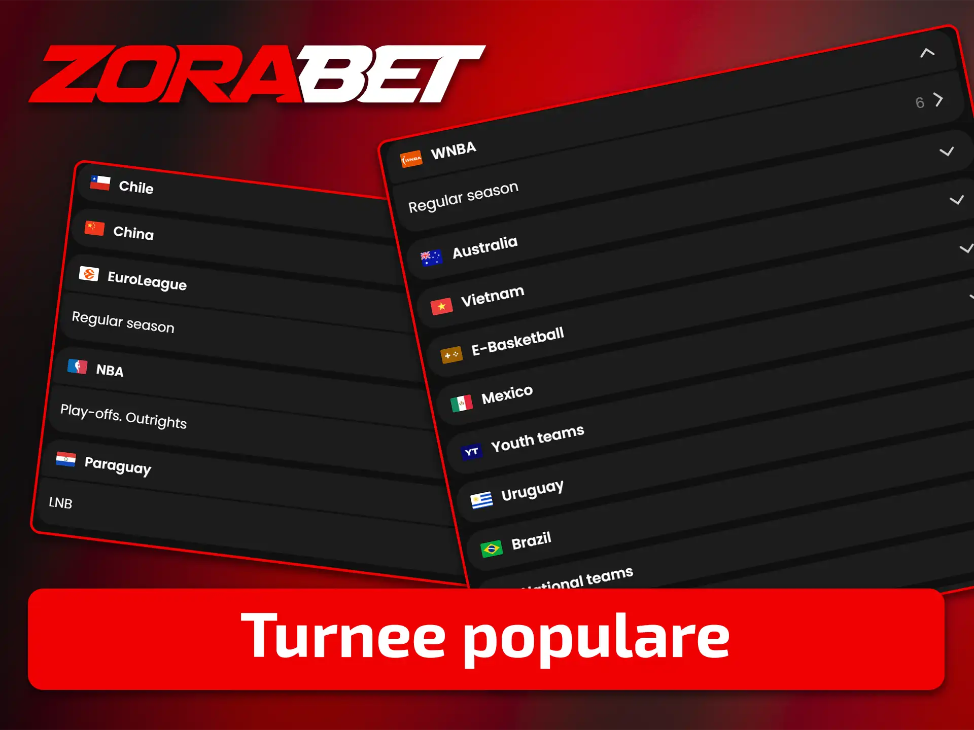 Pariați pe cele mai bune meciuri de baschet din turnee pe ZoraBet.