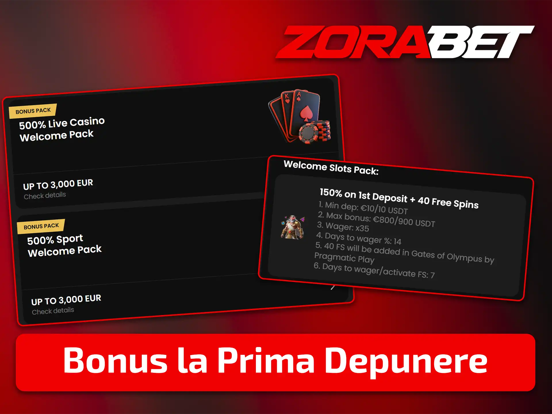 Află mai multe despre bonusul oferit după prima depunere la ZoraBet.